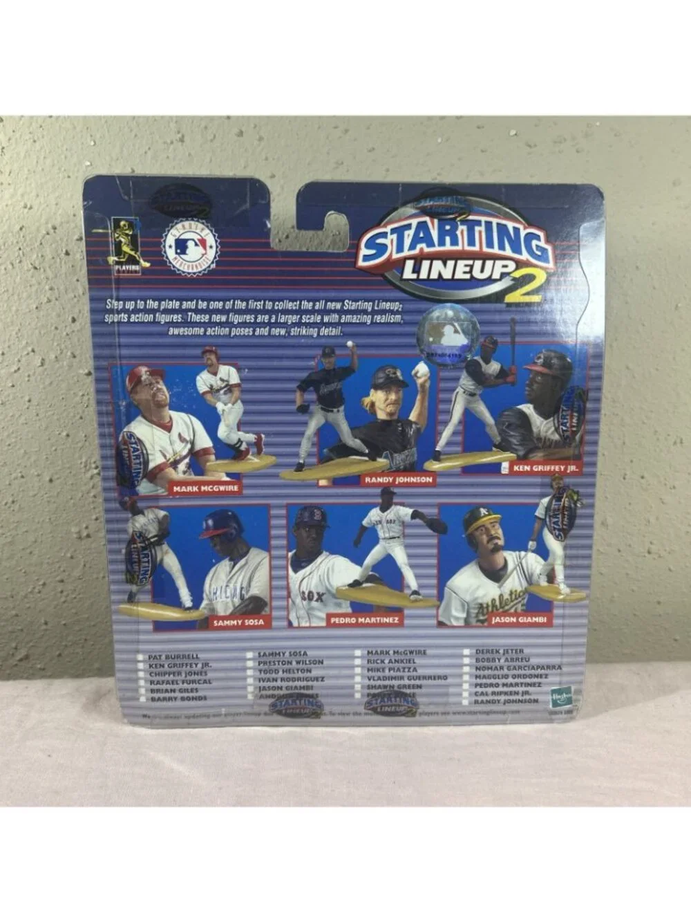 S.F.GIANTS Barry Bonds Cooperstown Collection Starting Lineup 2 Year 2000 Figure